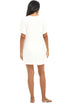 BUTTON FRONT TUNIC W/ SEAM POCKETS - TERRY